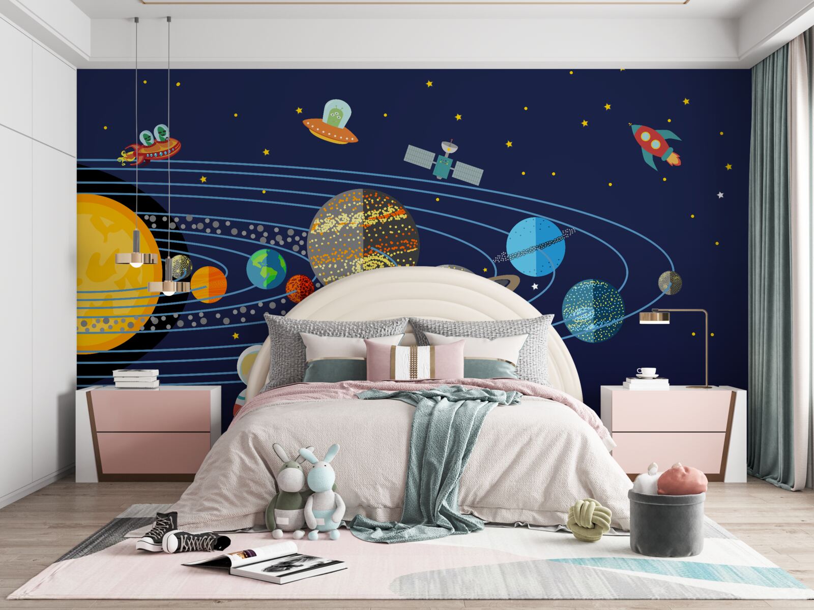 Фотошпалери людство та інші мешканці Всесвіту