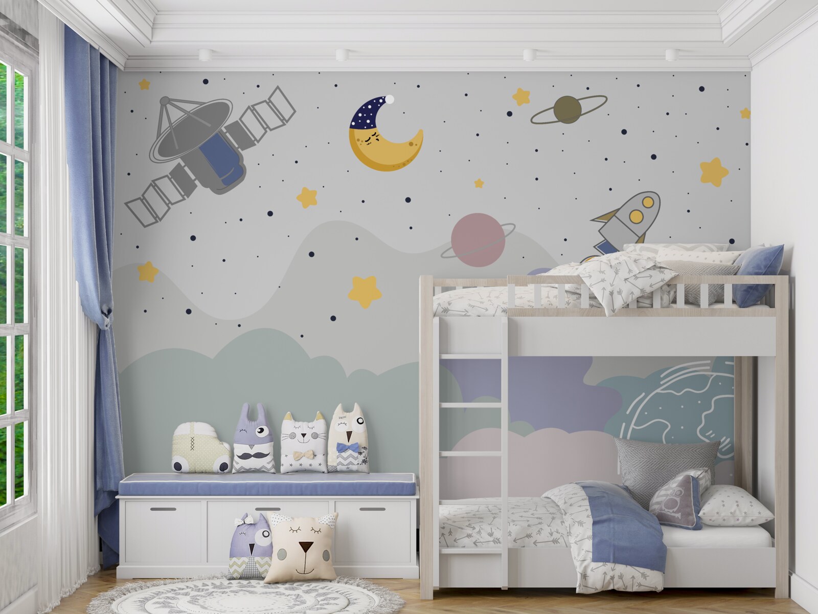 Фотошпалери небесні тіла над нашою планетою