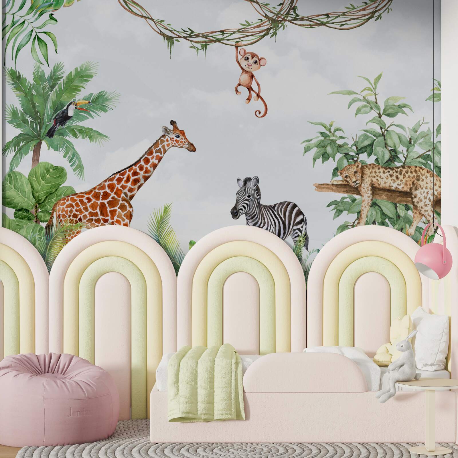 Фотошпалери відпочивають тварини з тропічних регіонів