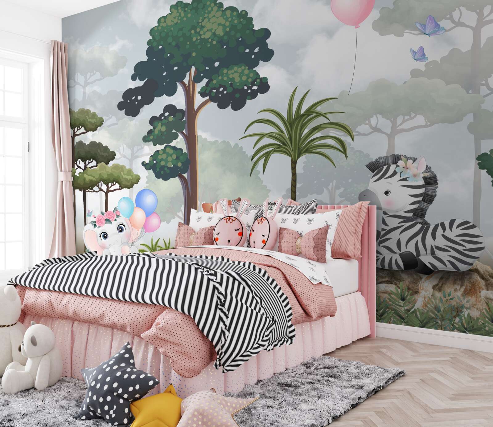 Фотошпалери лісові тварини святкують свій день народження