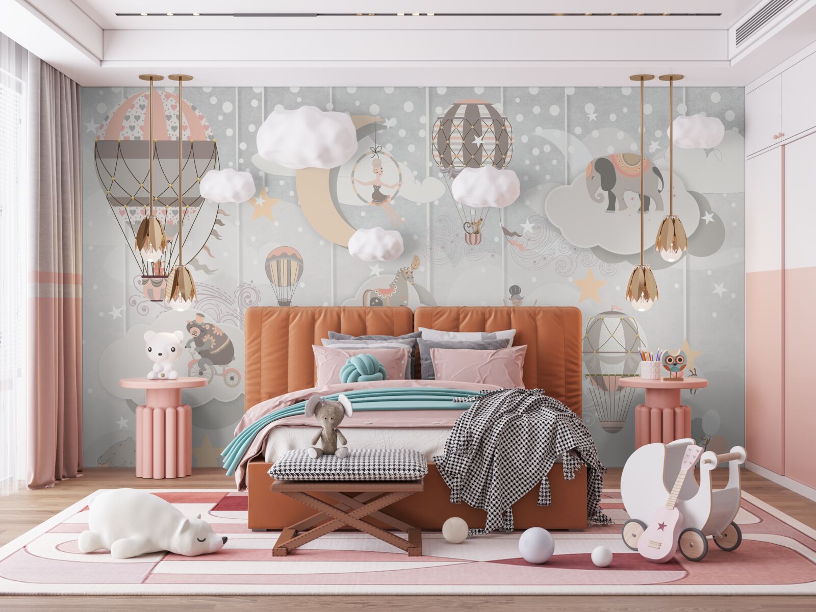 Фотошпалери вночі всі тварини засинають