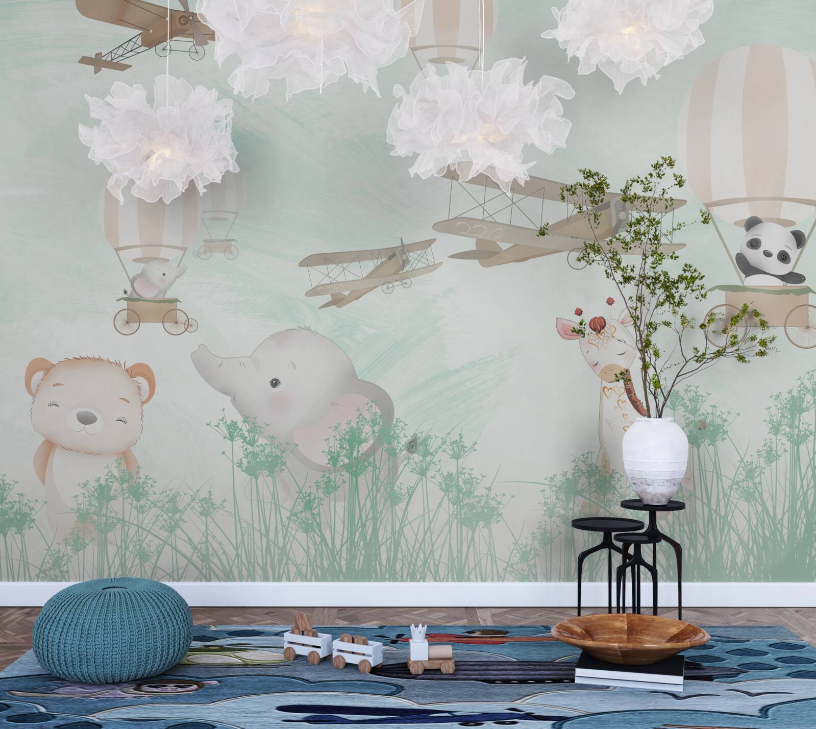 Фотошпалери молодь досліджує небо