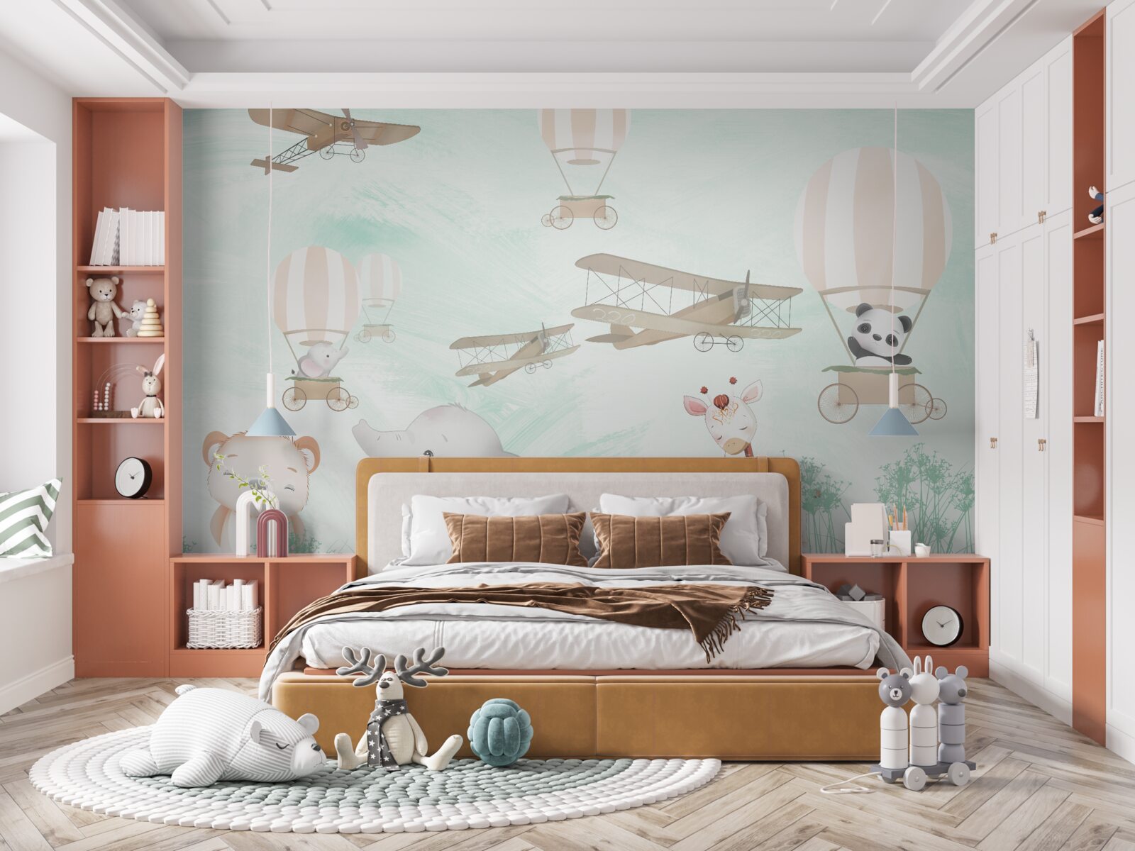 Фотошпалери молодь досліджує небо