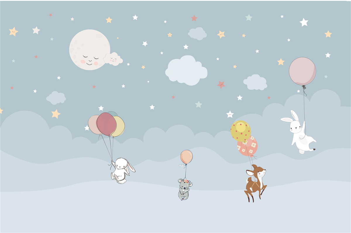 Фотошпалери лісові друзі йдуть відпочивати