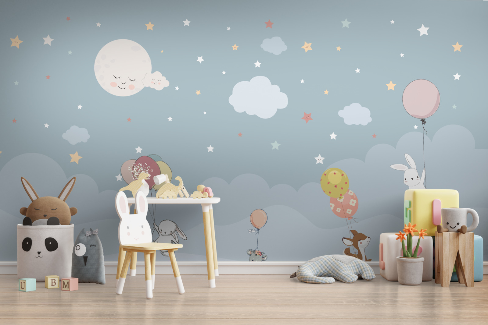 Фотошпалери лісові друзі йдуть відпочивати