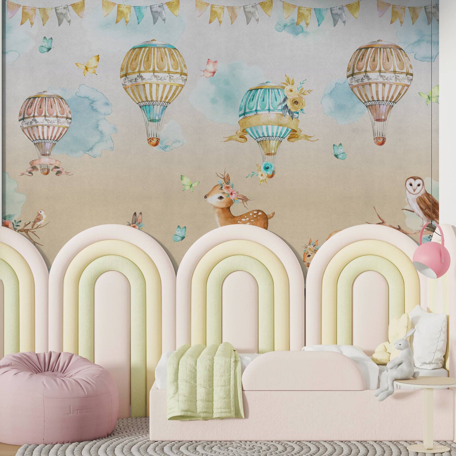 Фотошпалери тварини тріумфують, а повітряні кульки ширяють у повітрі