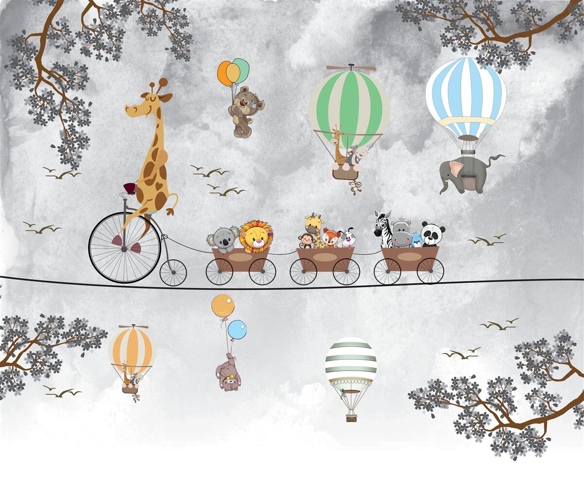 Фотошпалери юні гімнастки на заняттях