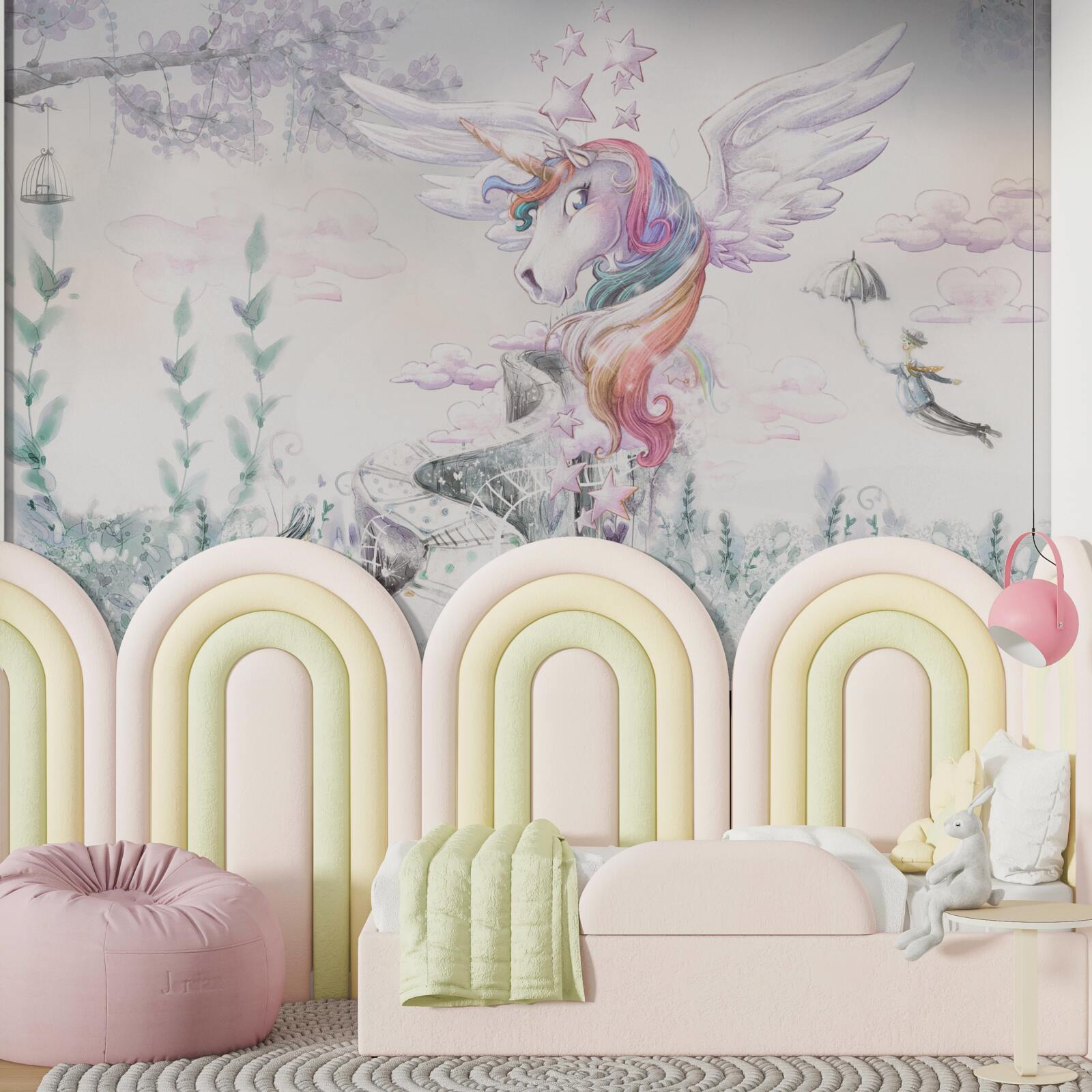 Фотошпалери єдиноріг віщує вам солодкі сни