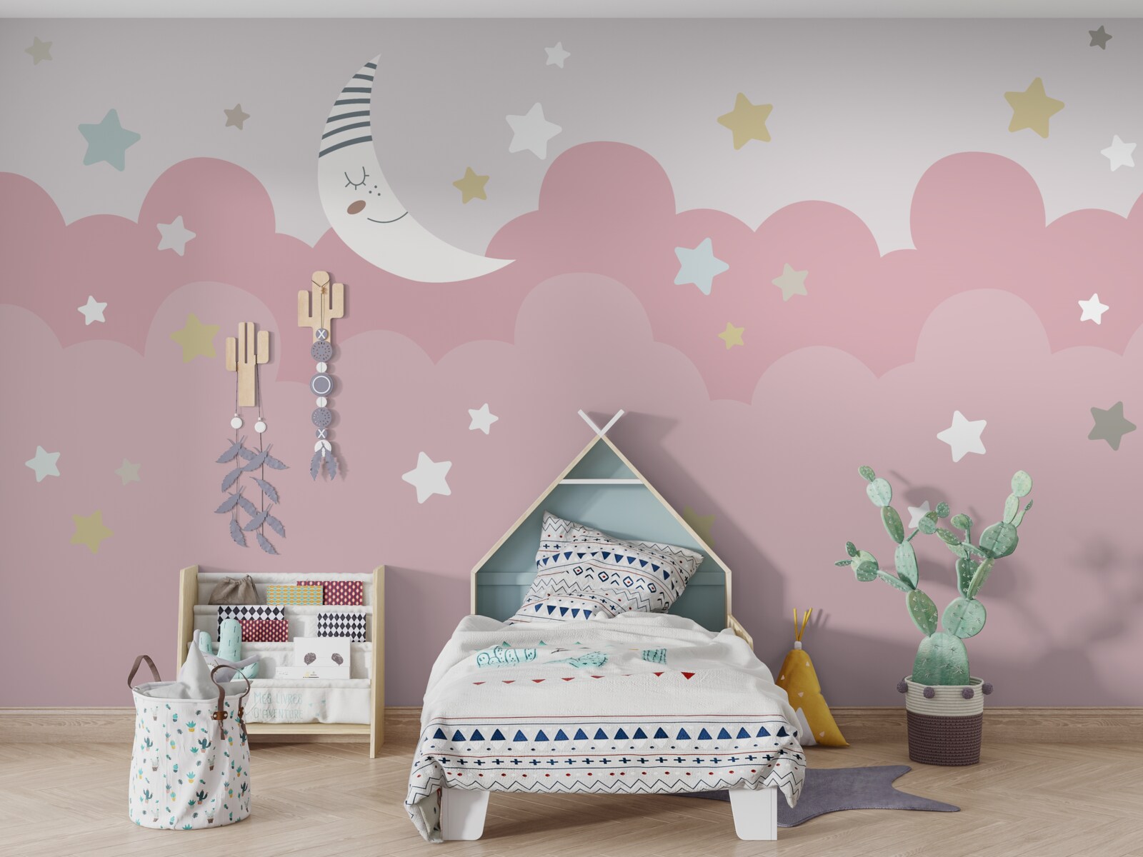 Фотошпалери Місяць йде на спочинок