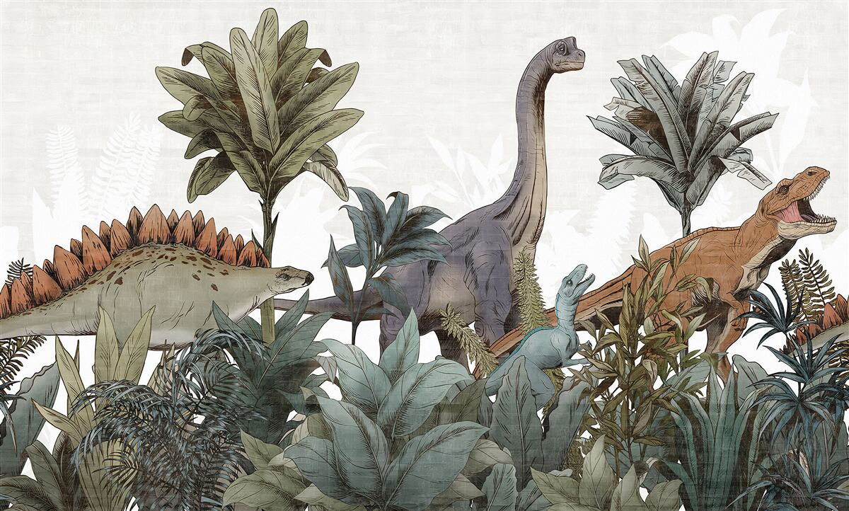 Фотошпалери гігантські античні динозаври