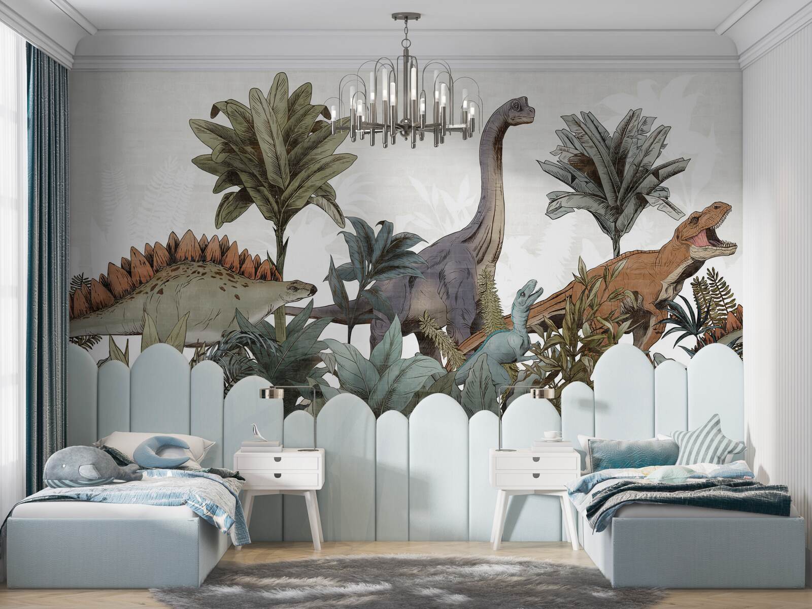 Фотошпалери гігантські античні динозаври