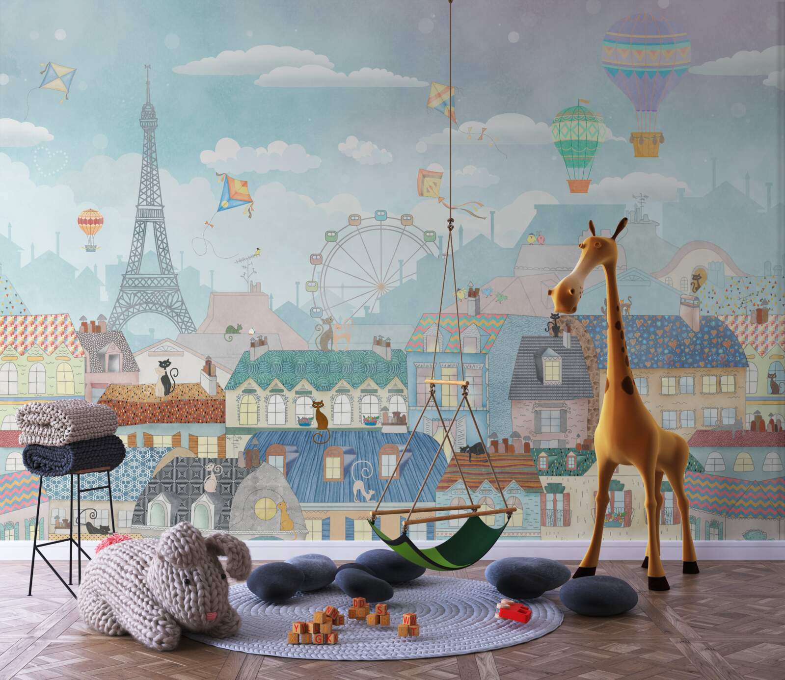 Фотошпалери чарівна чарівна столиця парижа