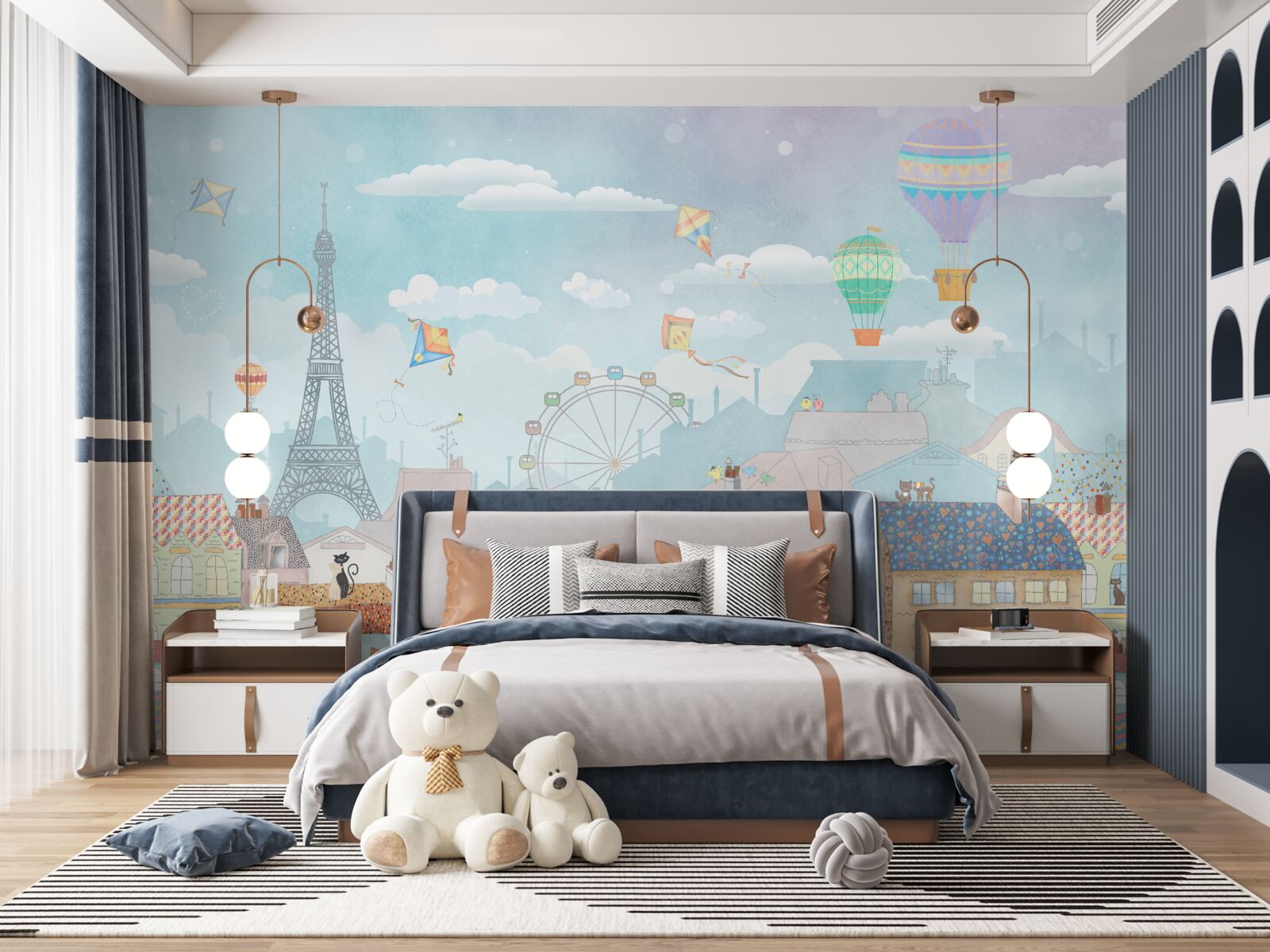 Фотошпалери чарівна чарівна столиця парижа