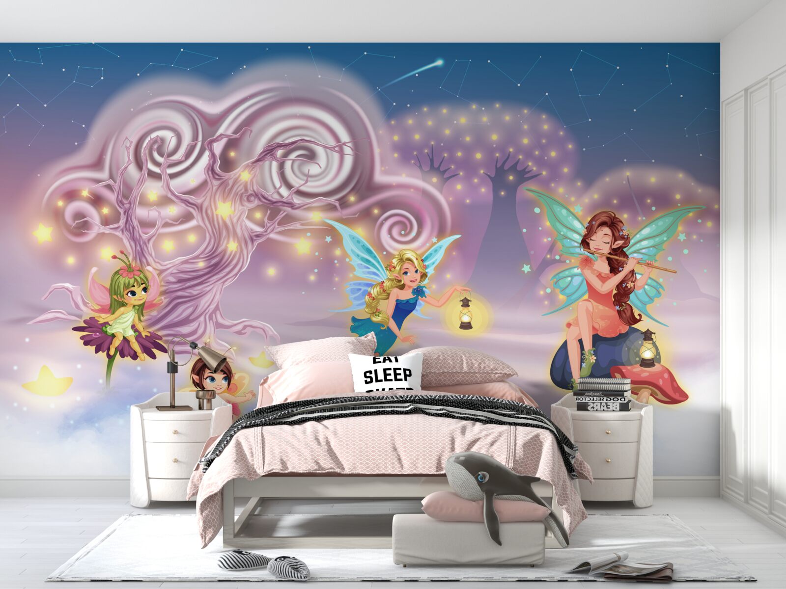 Фотошпалери феї розповідають дітям казки за допомогою пісень