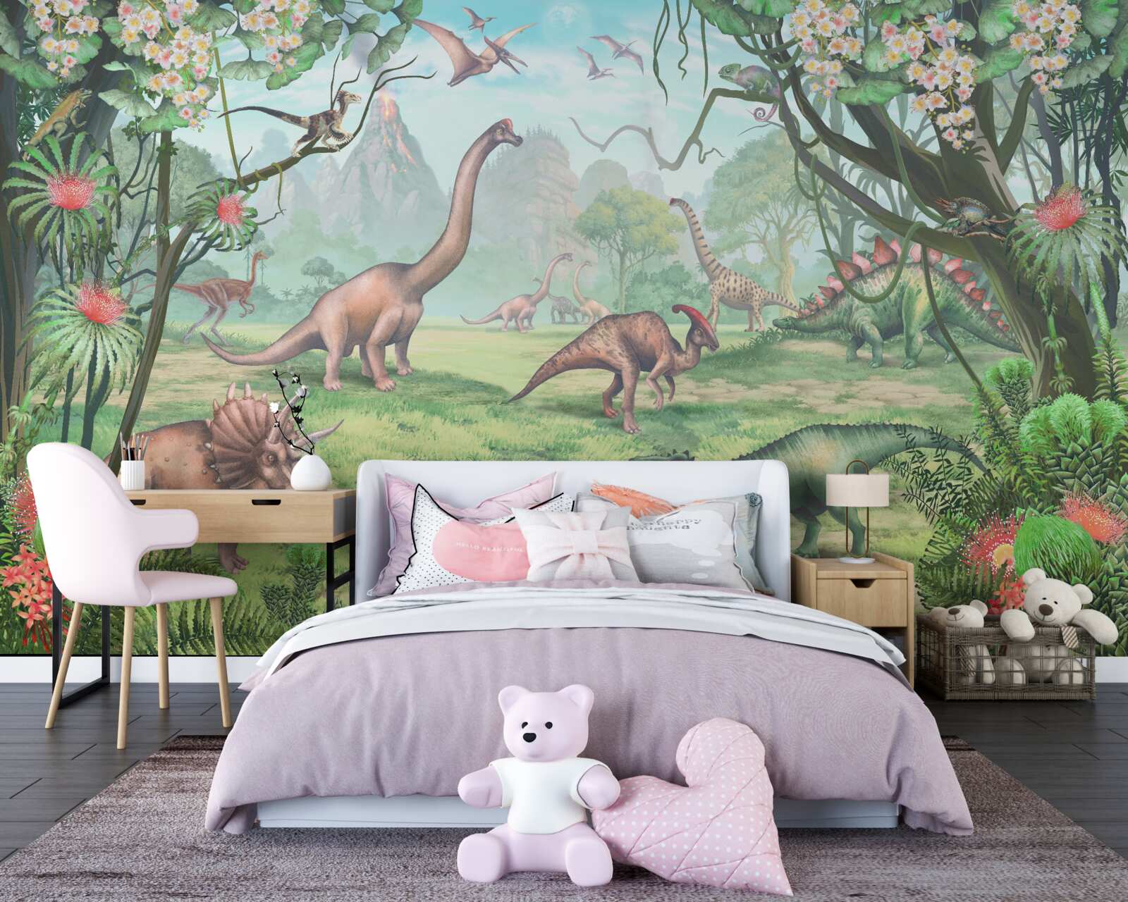 Фотошпалери ходячі динозаври