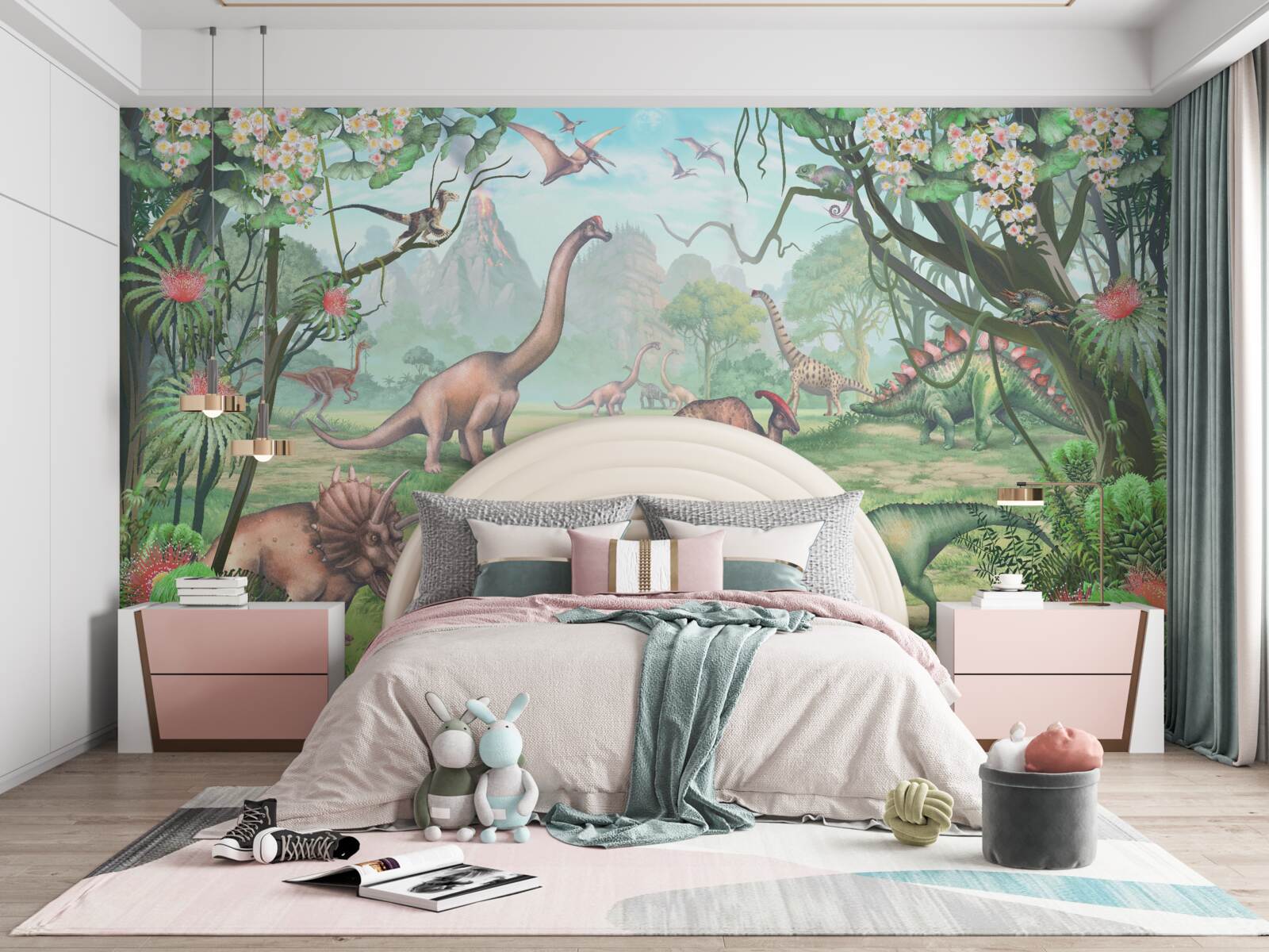 Фотошпалери ходячі динозаври