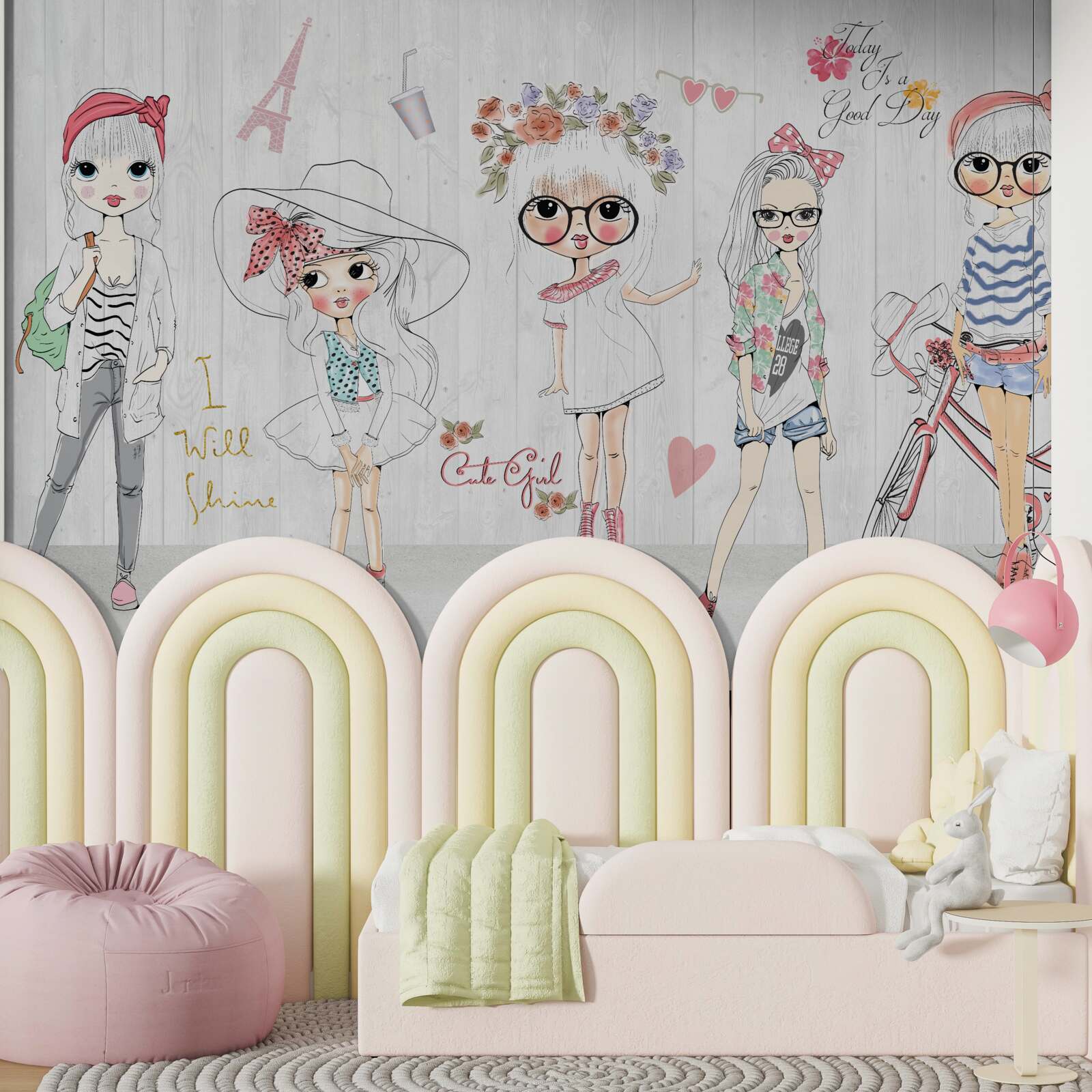 Фотошпалери елегантні та модні дівчата