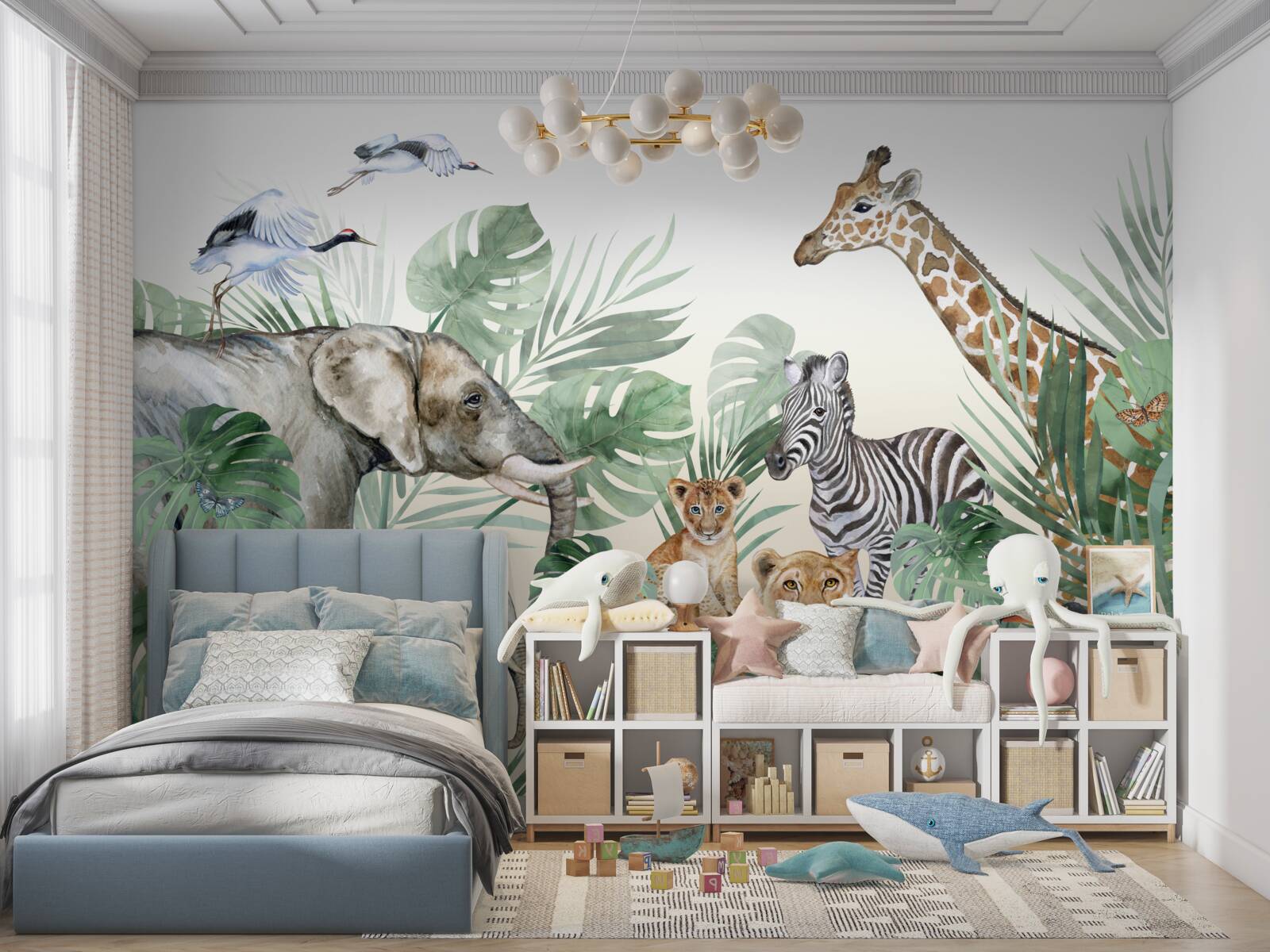 Фотошпалери великі тварини тропіків