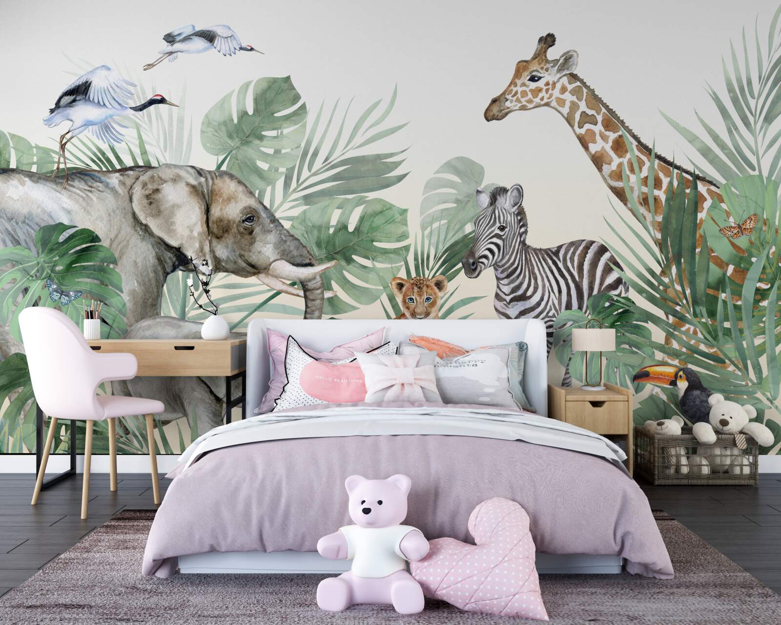 Фотошпалери великі тварини тропіків