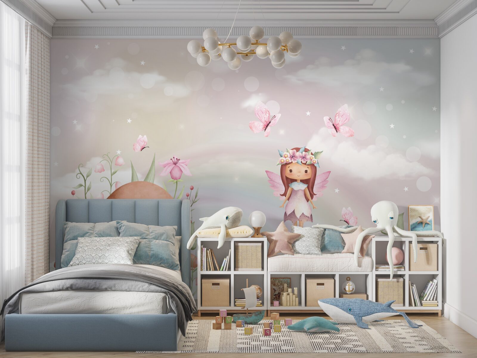 Фотошпалери будиночок лісової феї