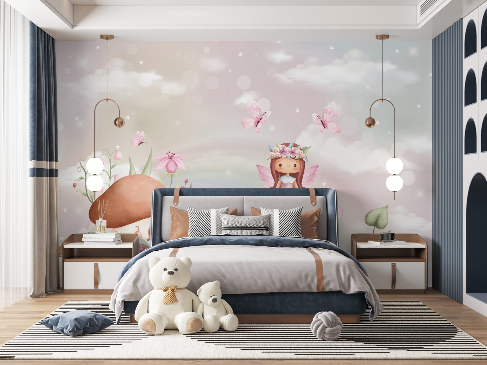 Фотошпалери будиночок лісової феї