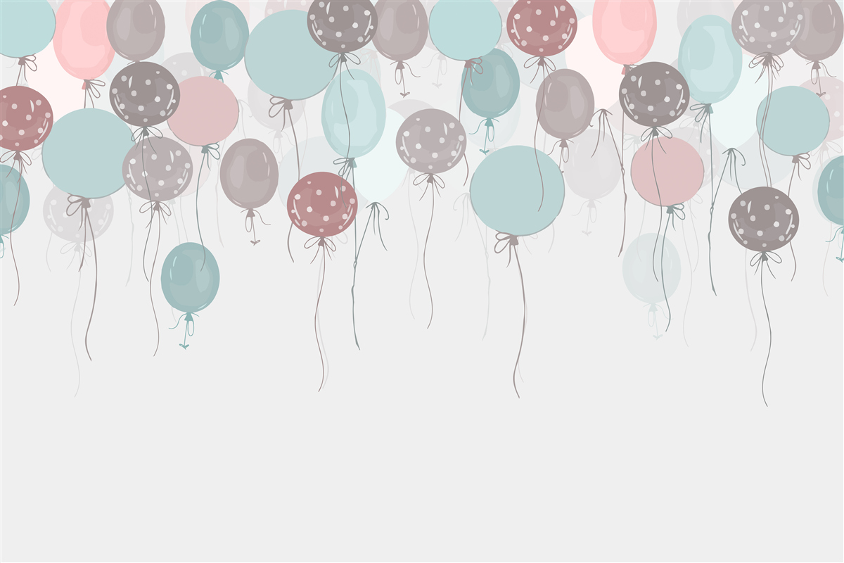 Фотошпалери багато повітряних кульок