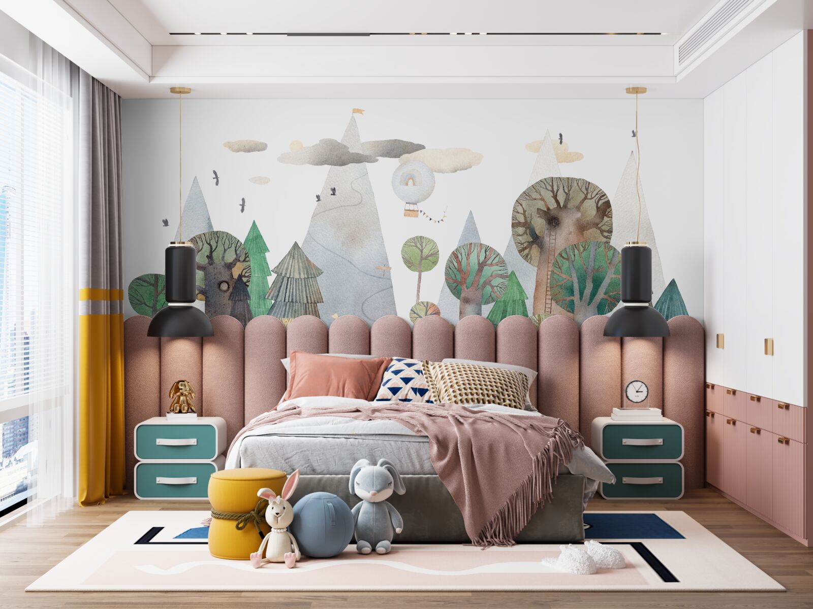 Фотошпалери таємничий чарівний ліс