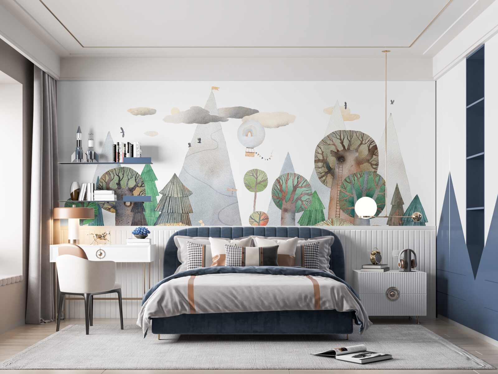 Фотошпалери таємничий чарівний ліс