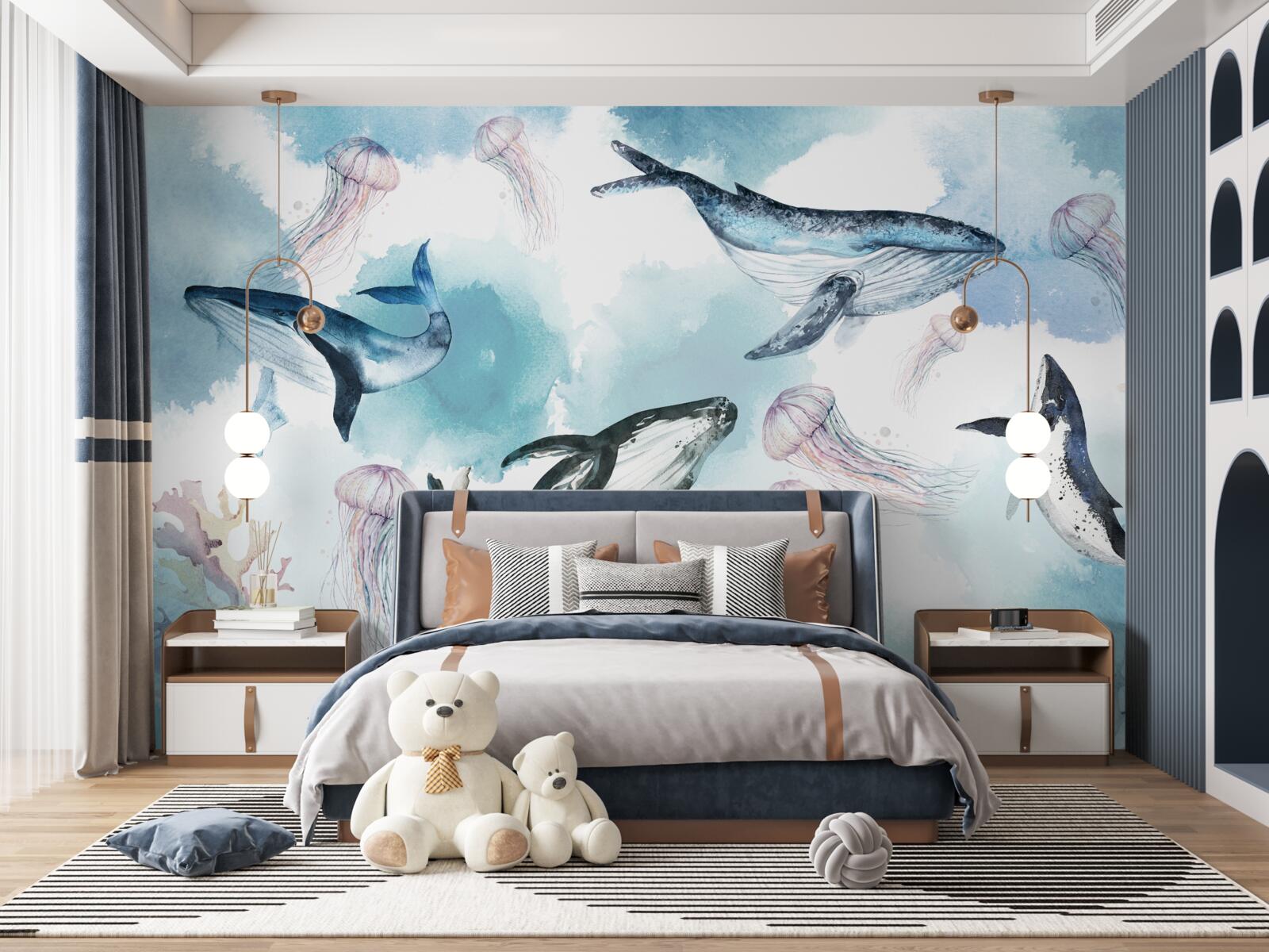 Фотошпалери мешканці океанських глибин