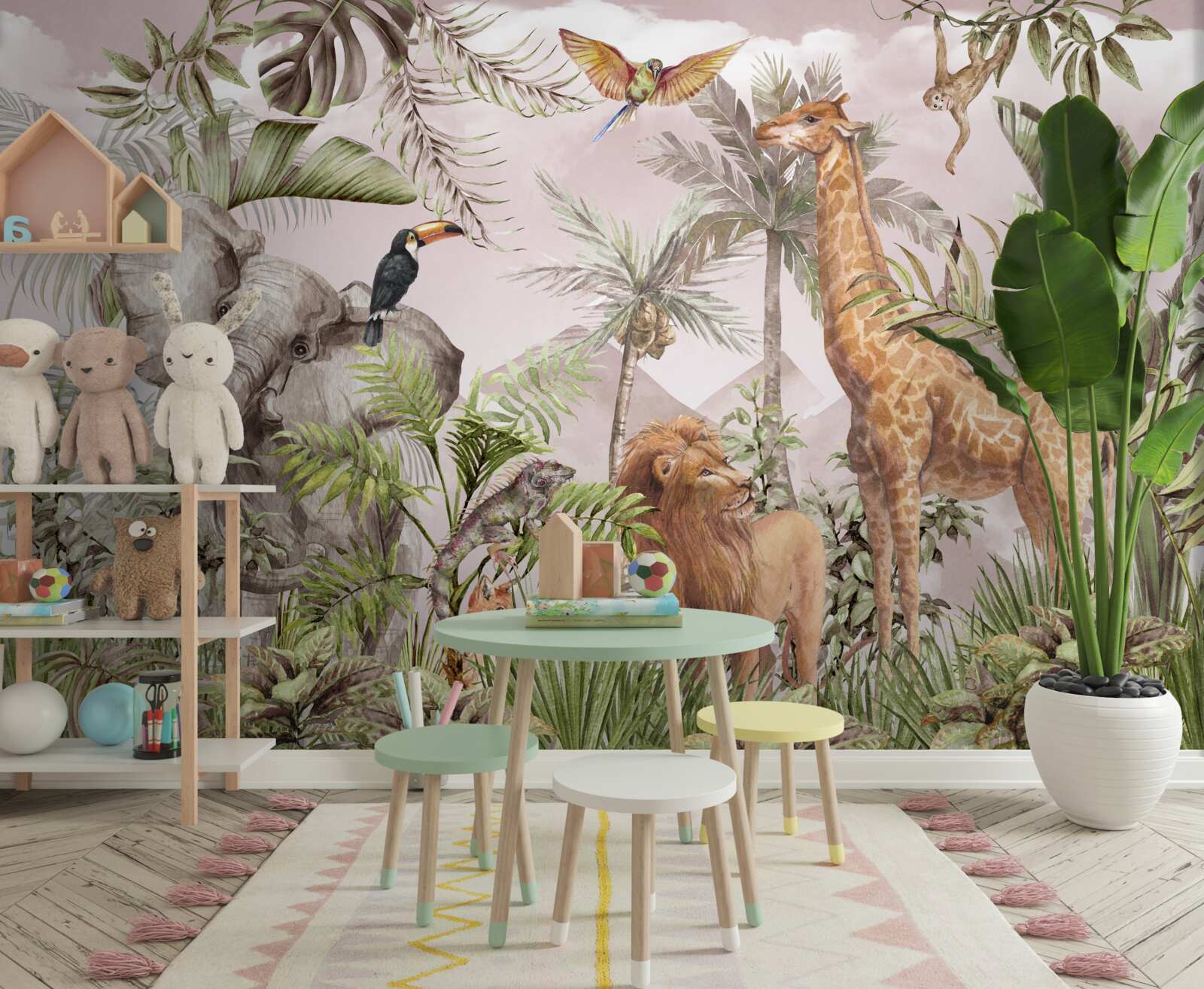 Фотошпалери жителі тропічних регіонів