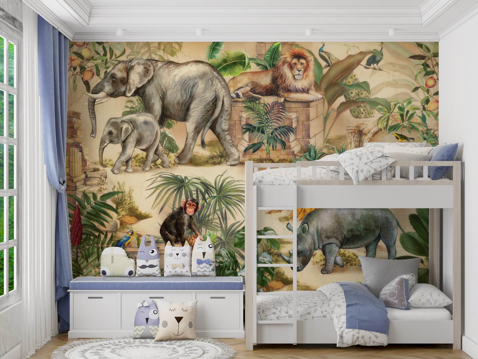 Фотошпалери основні мешканці тропіків