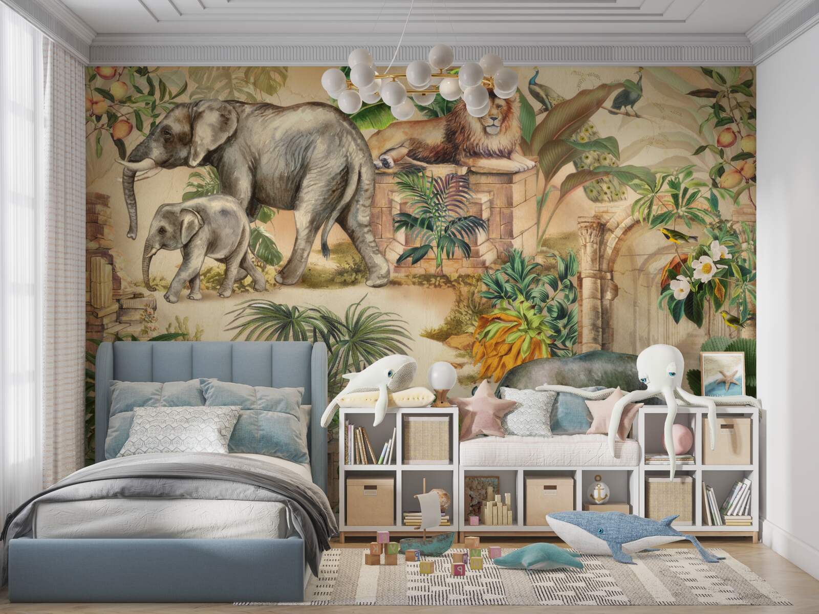 Фотошпалери основні мешканці тропіків