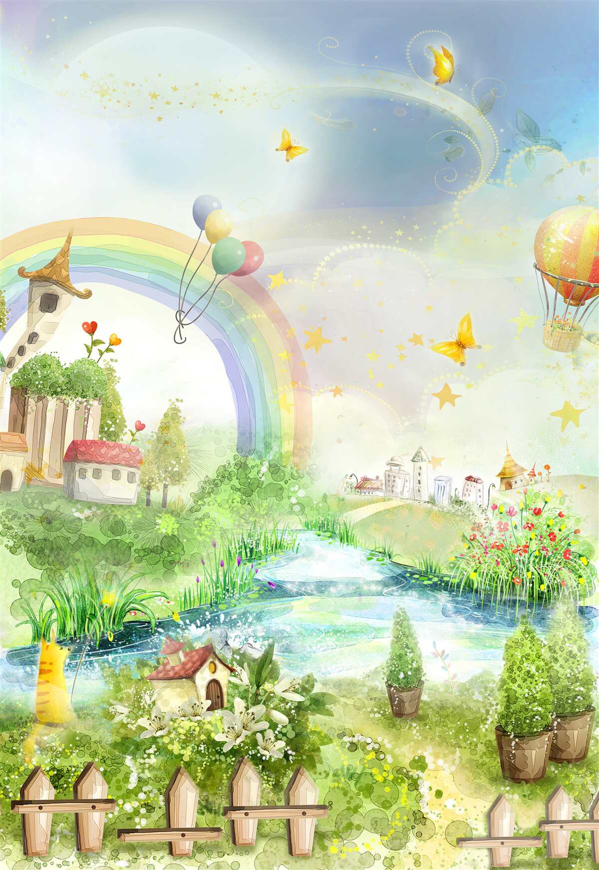 Фотошпалери Світ казок для дітей