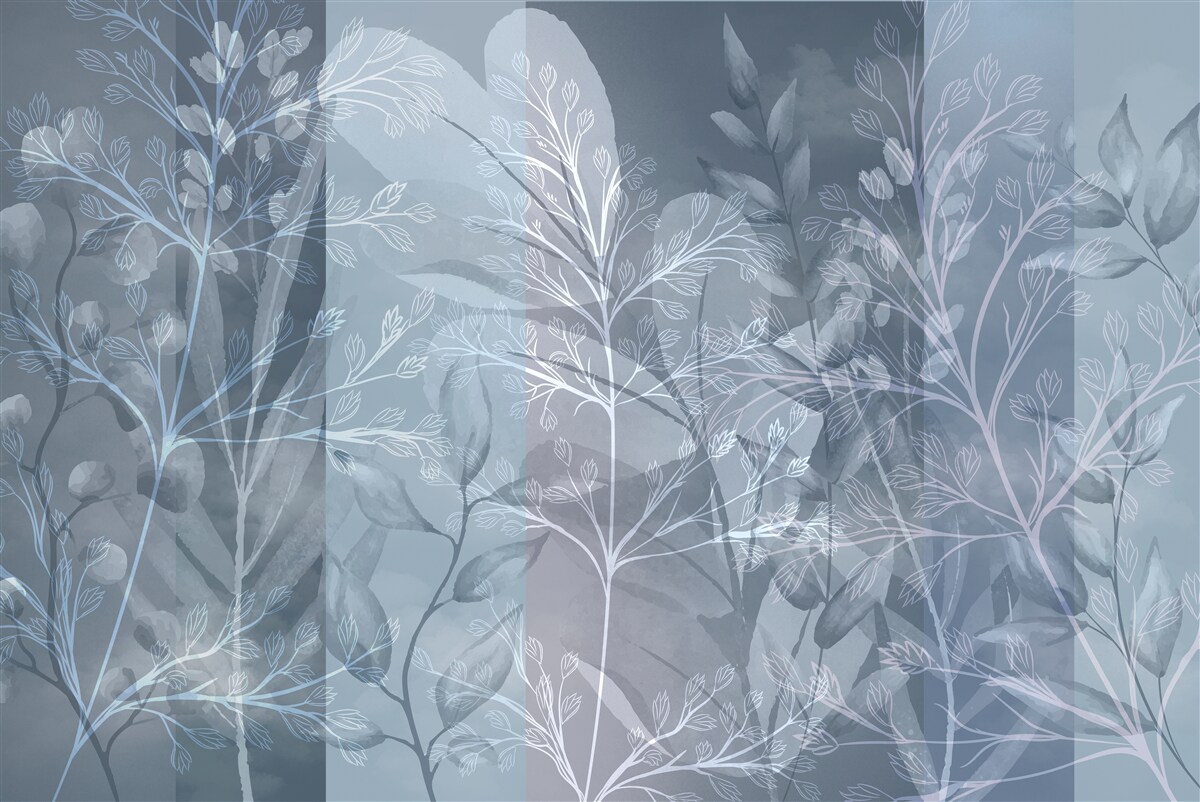 Фотошпалери чагарники, оповиті туманом у лісі