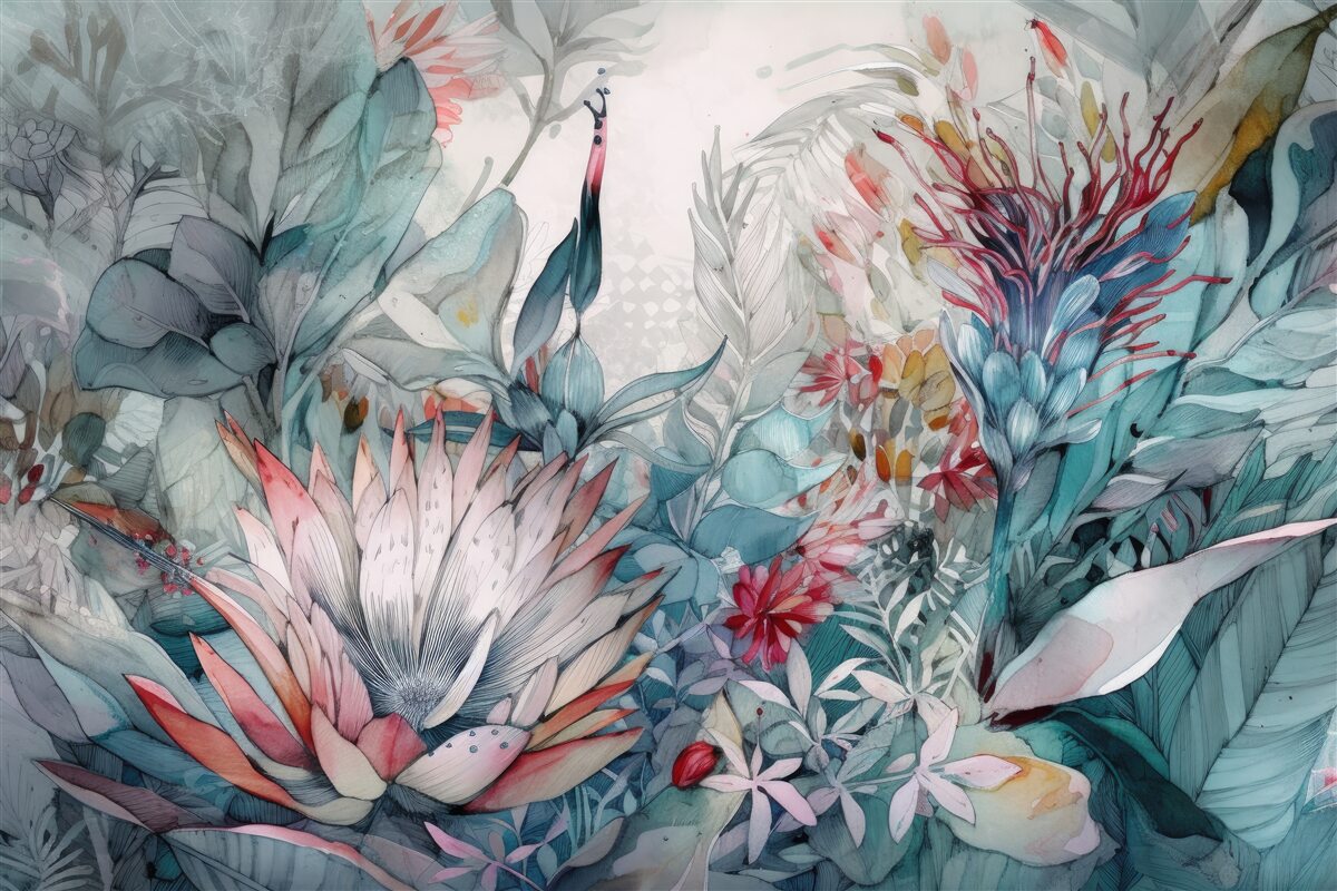 Фотошпалери рослини в тропічних лісах