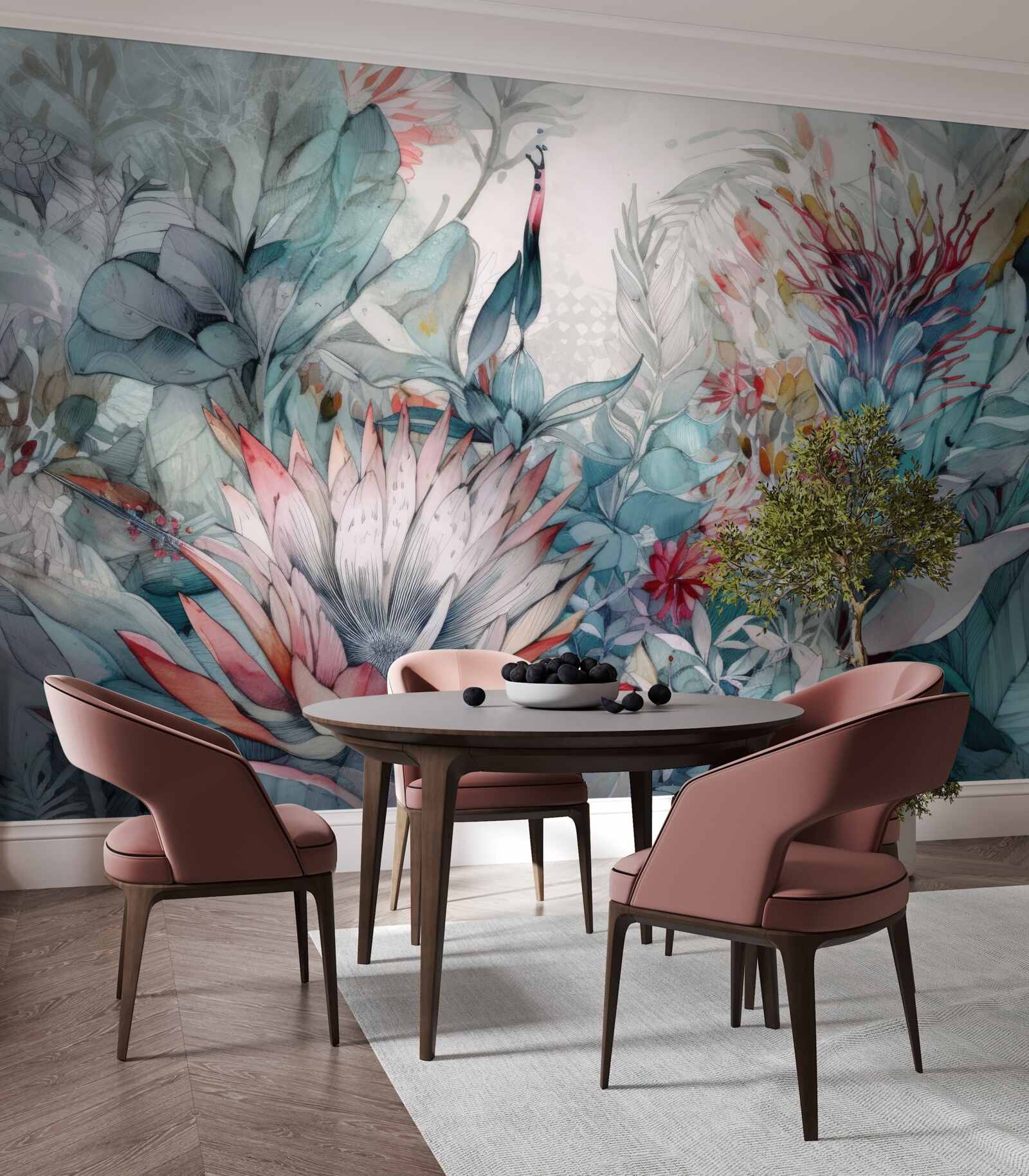 Фотошпалери рослини в тропічних лісах