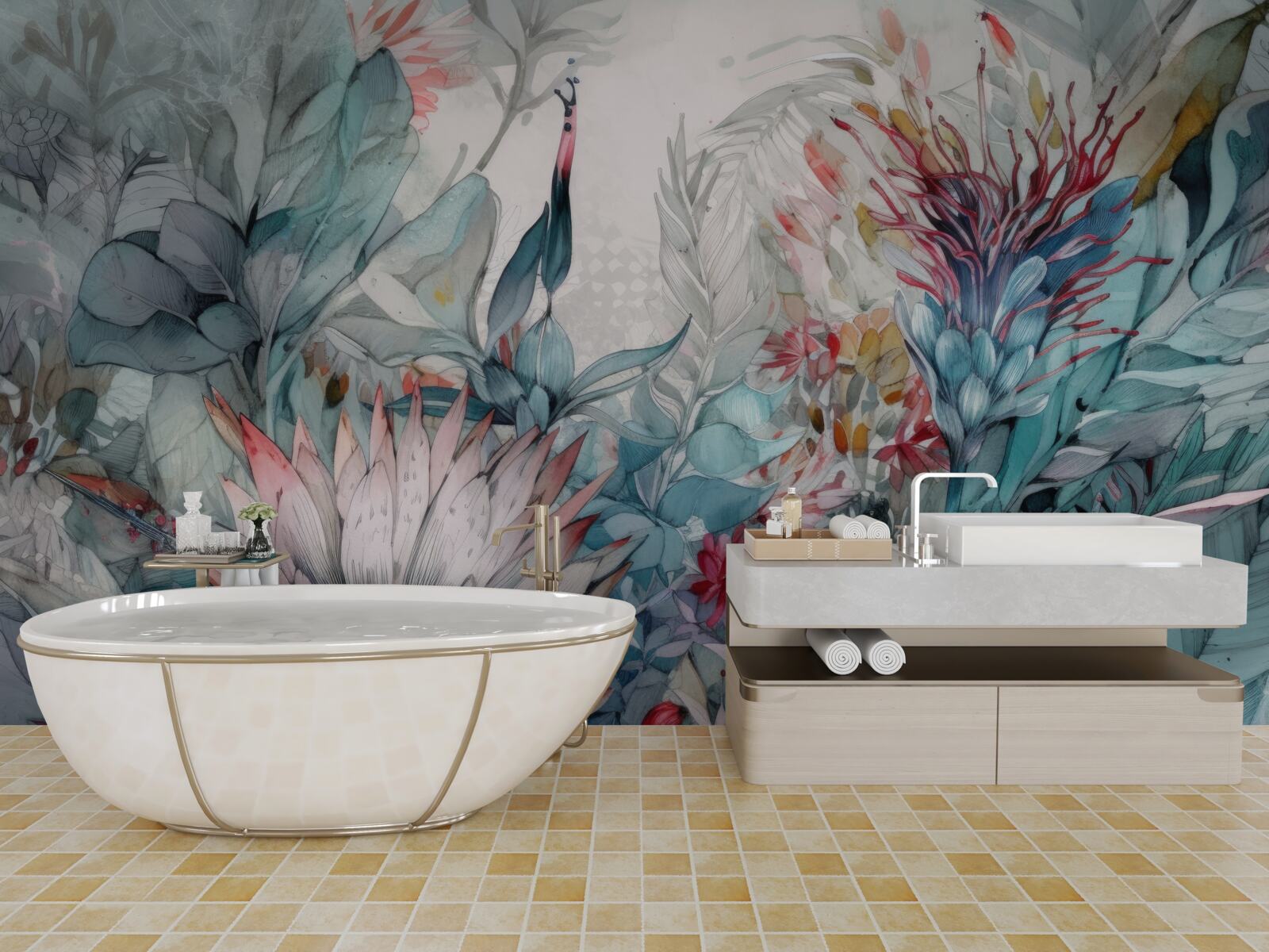 Фотошпалери рослини в тропічних лісах