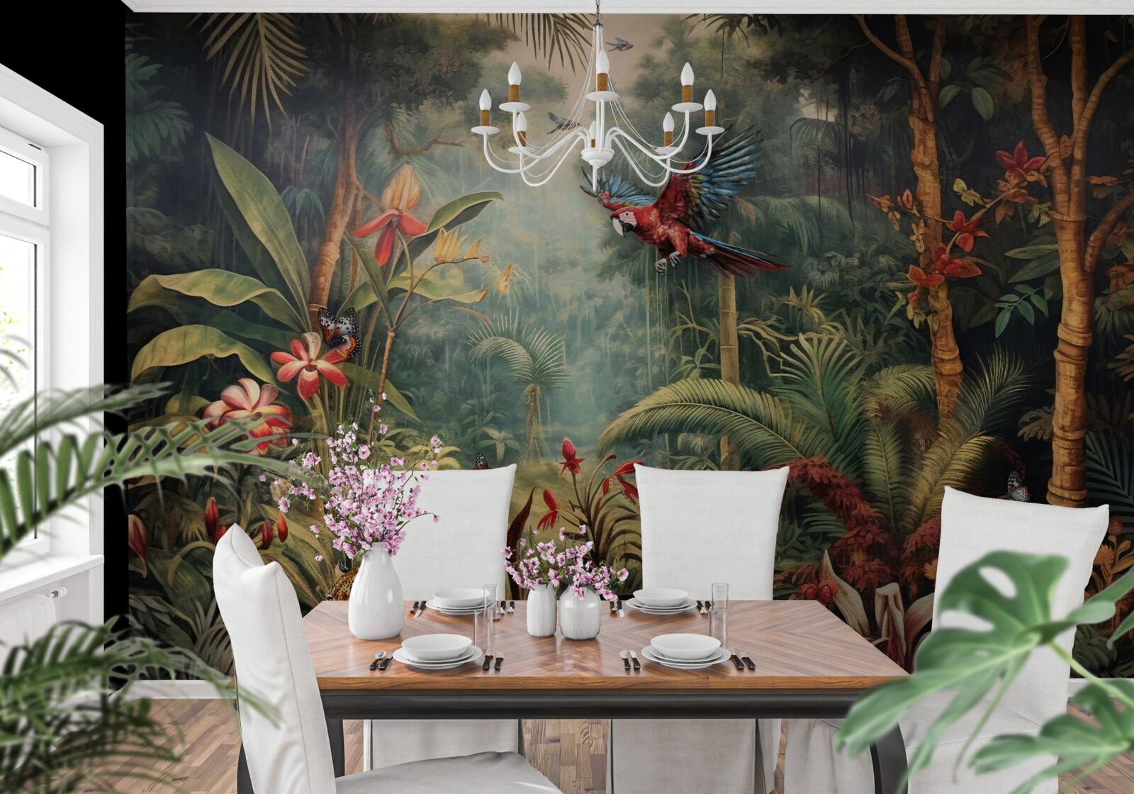 Фотошпалери мешканці джунглів