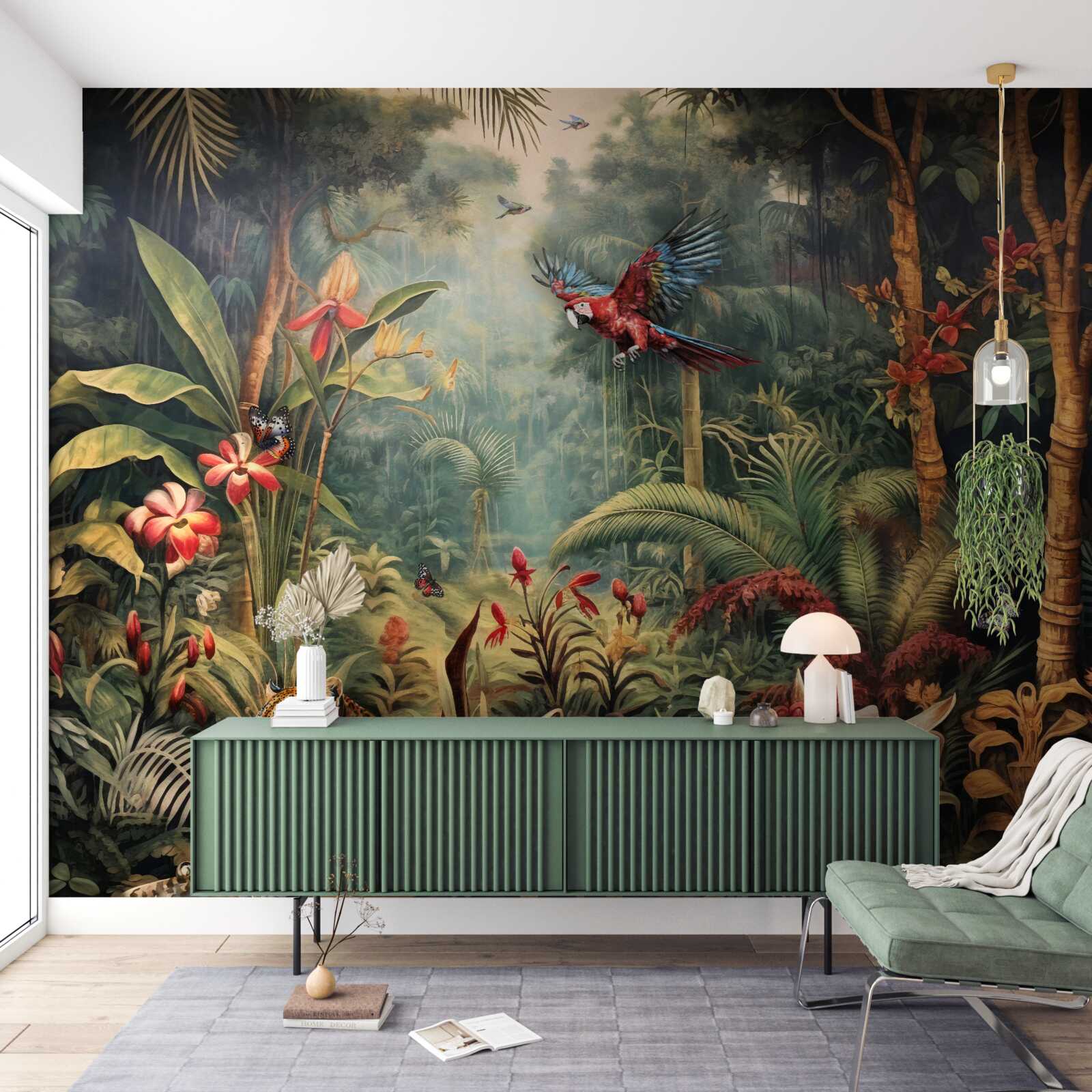 Фотошпалери мешканці джунглів