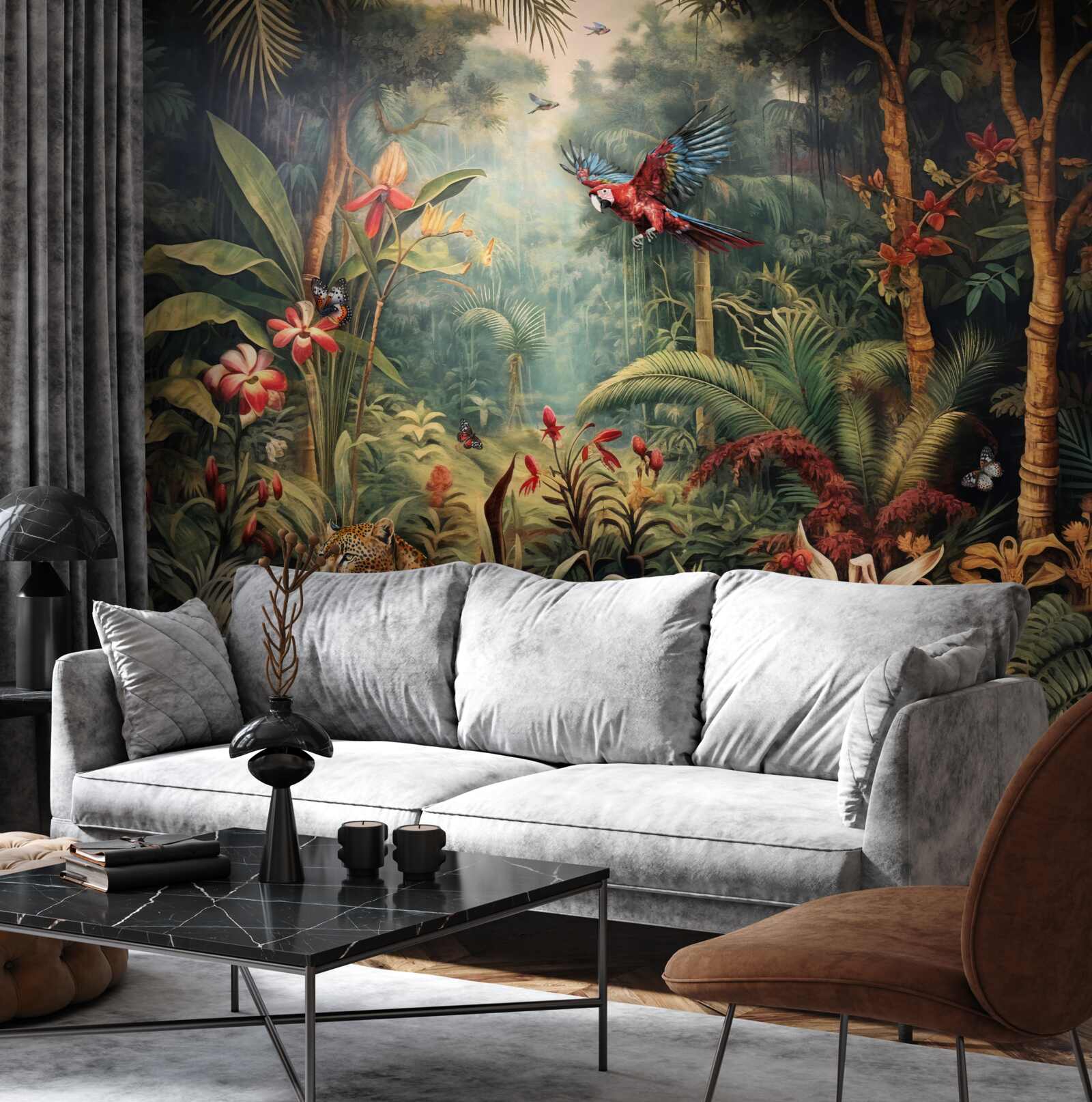 Фотошпалери мешканці джунглів