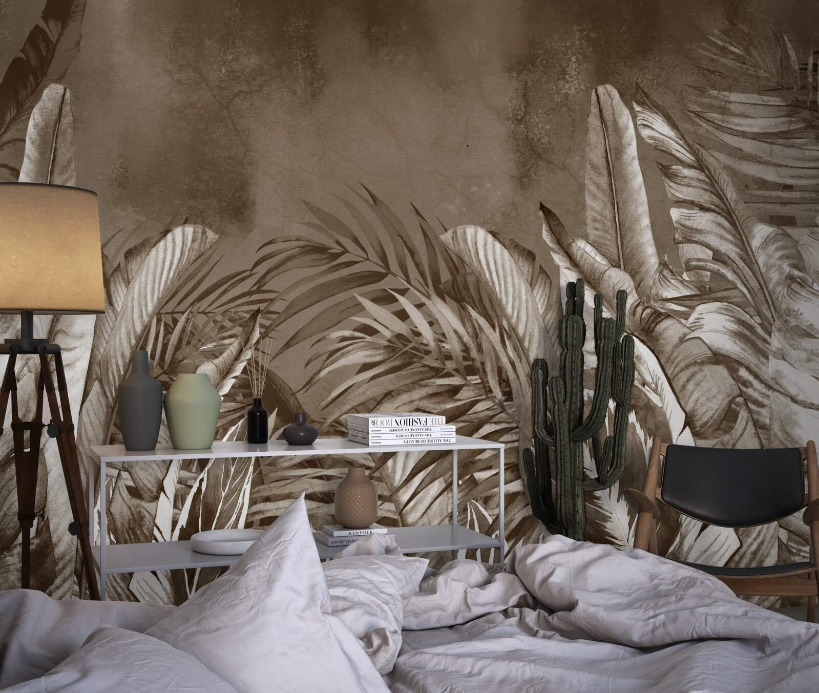 Фотошпалери тропічний ліс в очікуванні дощу