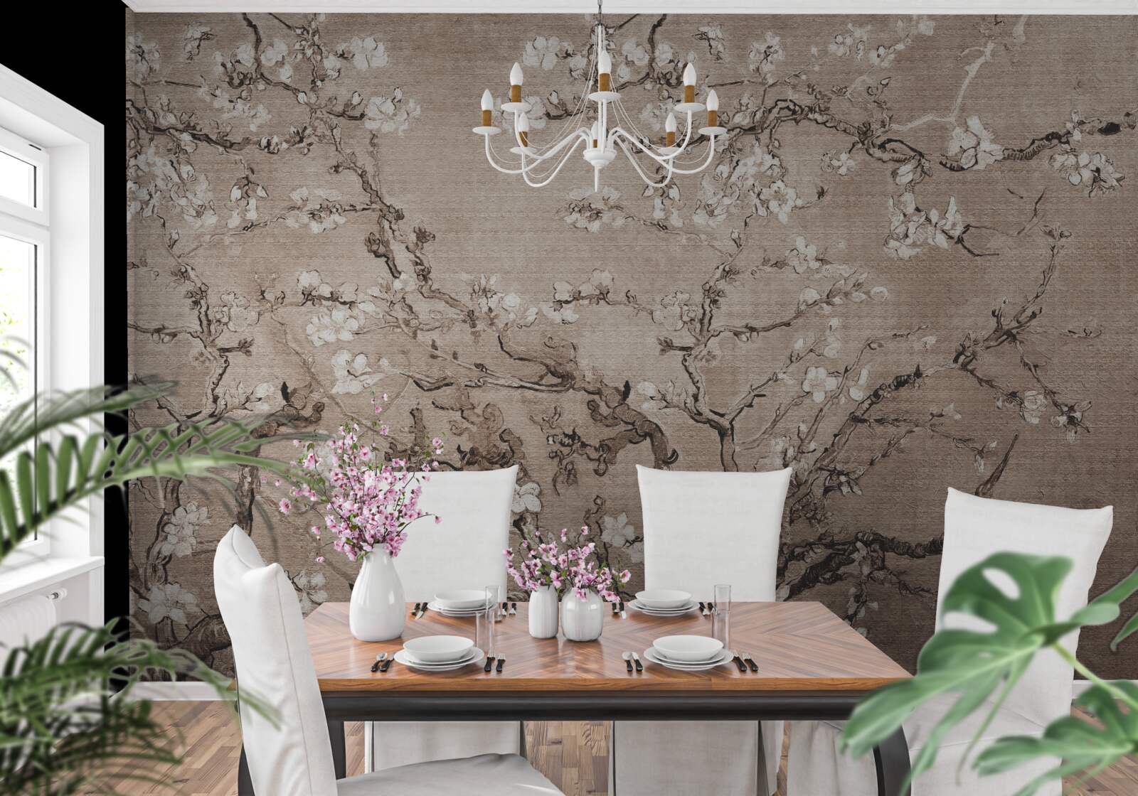 Фотошпалери Цвітіння японської вишні