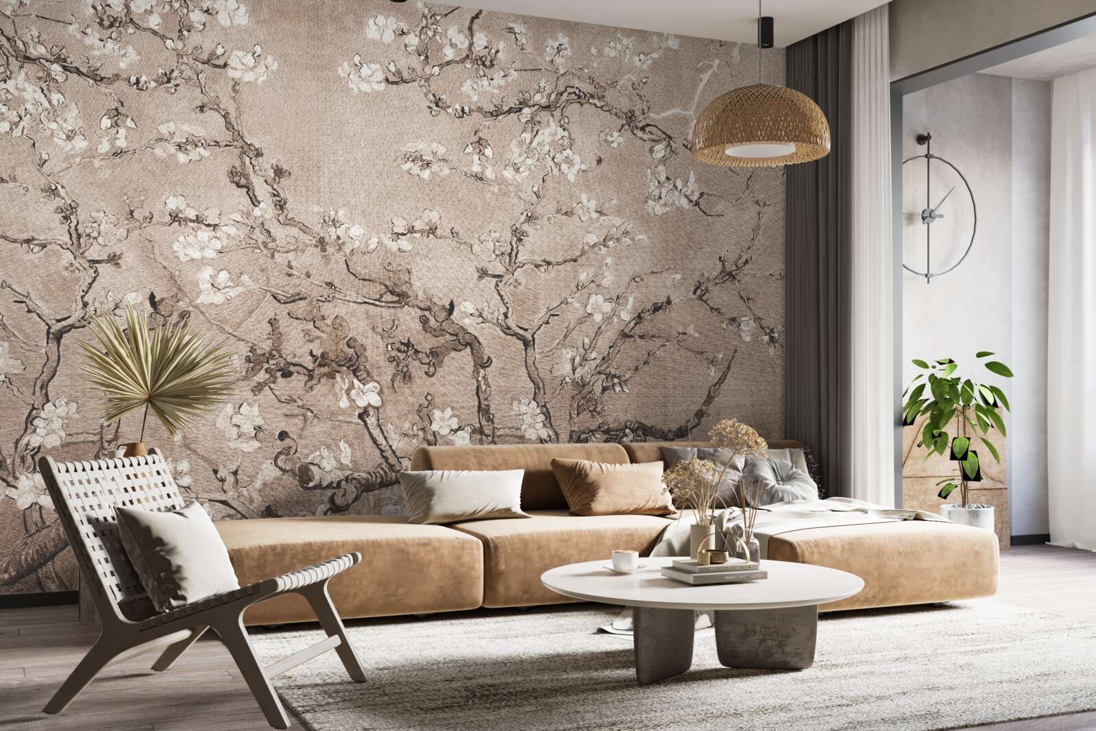 Фотошпалери Цвітіння японської вишні