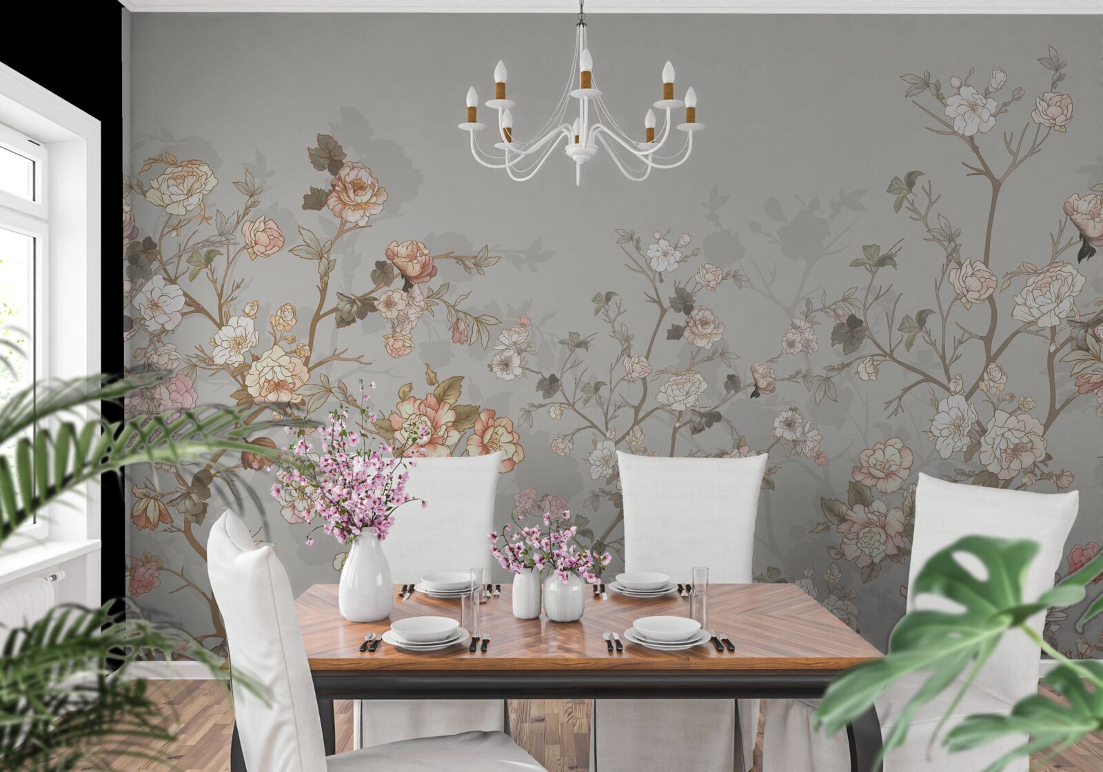 Фотошпалери квітуча сакура