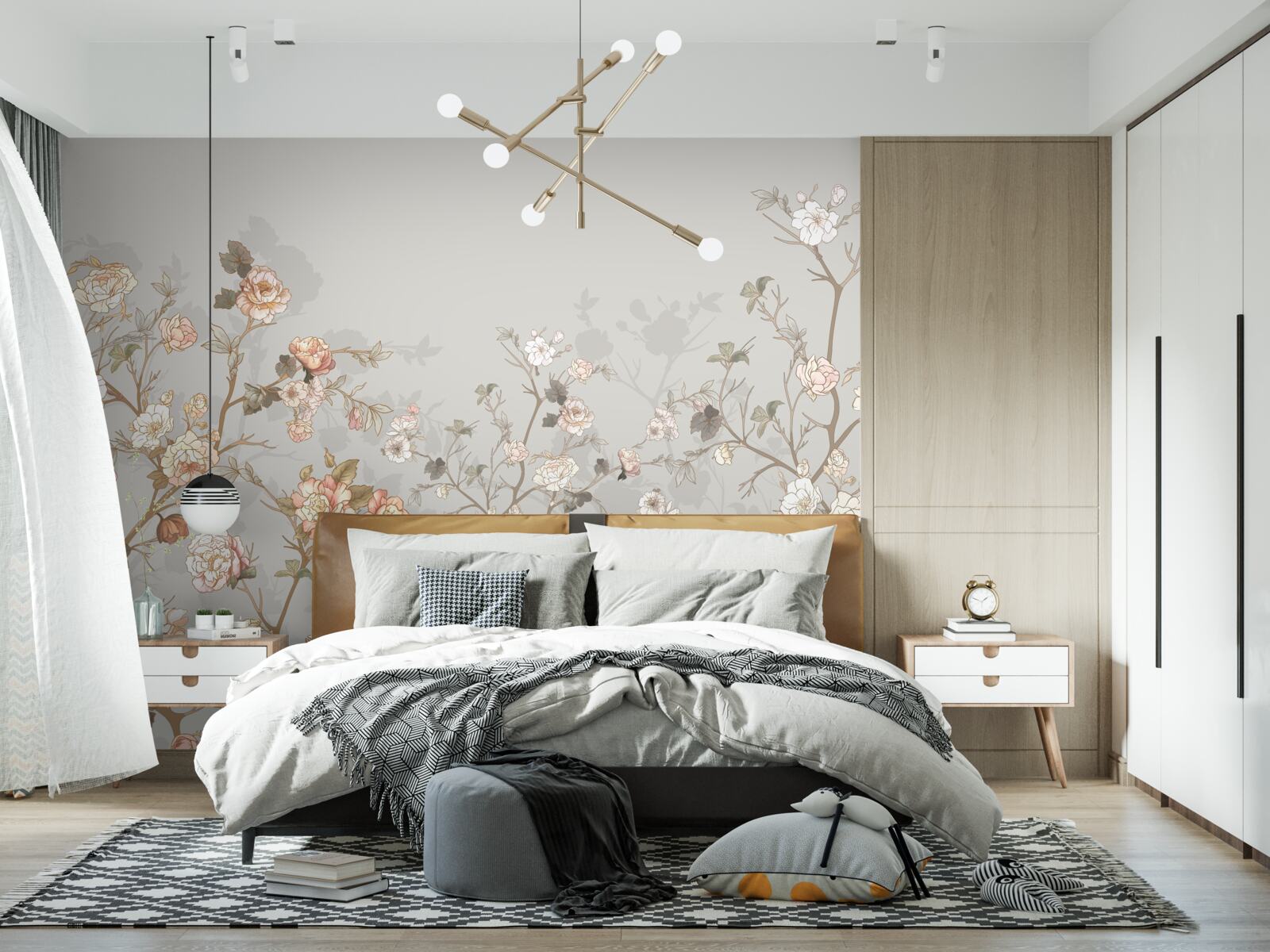 Фотошпалери квітуча сакура