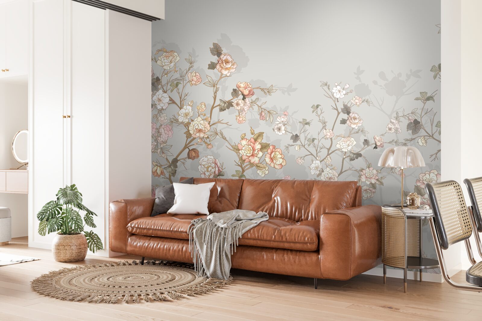 Фотошпалери квітуча сакура