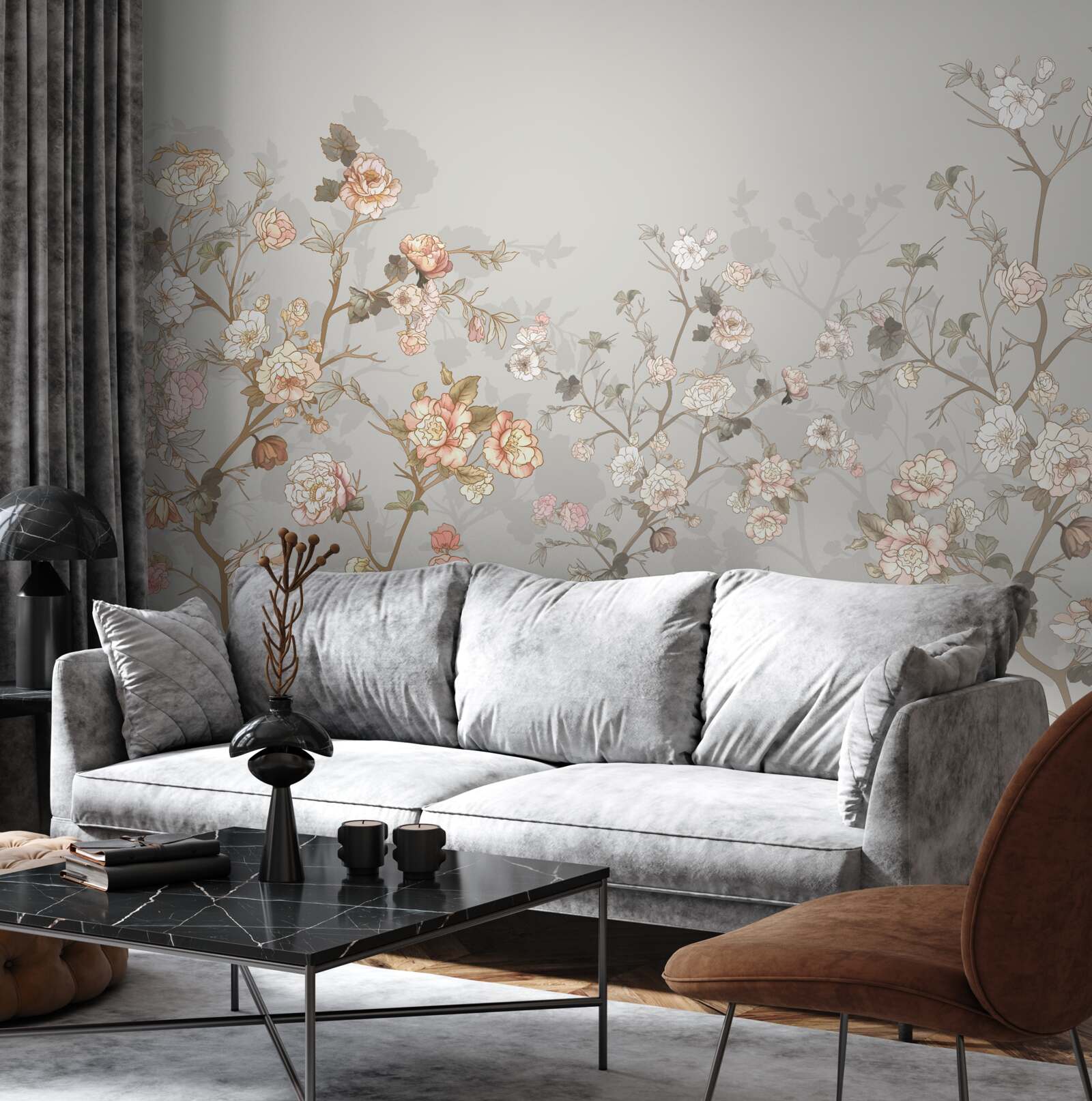 Фотошпалери квітуча сакура