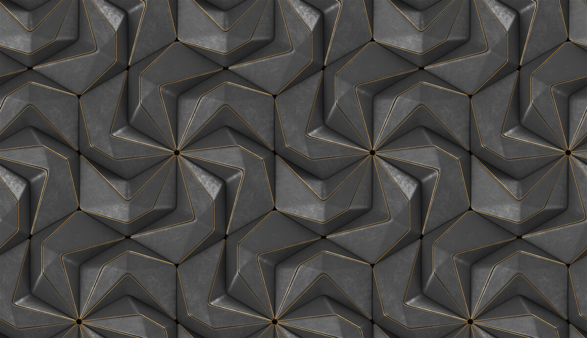 Фотошпалери тло з чорних геометричних фігур