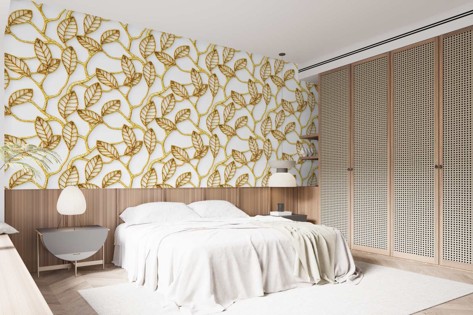 Фотошпалери текстура золотої фольги