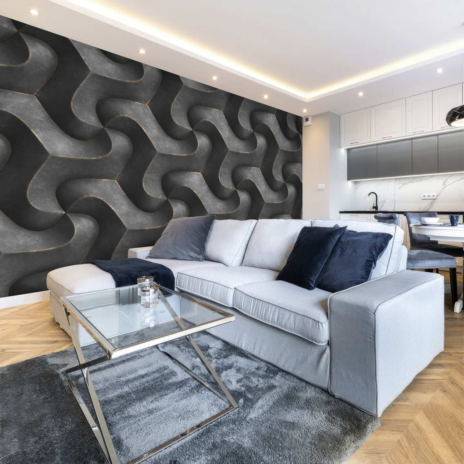 Фотошпалери просочена текстура деревини